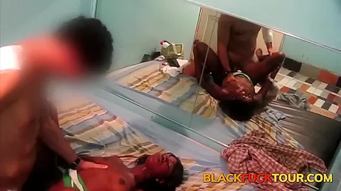 Round Ass Amateur Ebony Cutie Craves Delish White Dick