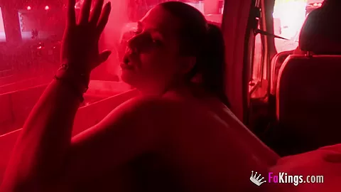 Model by day, sex addict by day. Catching college guys with Clara