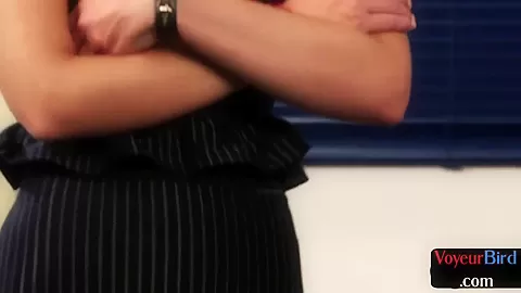 CFNM office babe seducing jerker till cumshot