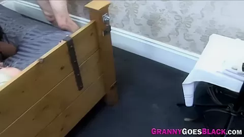Busty grandma gets oral and rides