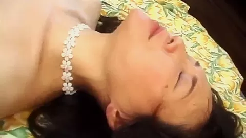 Asian MILF is fingered then pussy banged
