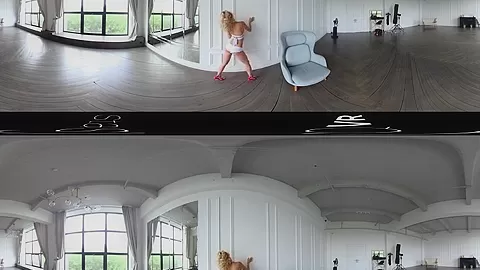 VR porn - Lady in White - StasyQ VR