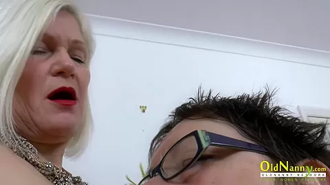 OldNannY Lacey and Honey Using Sex Toys