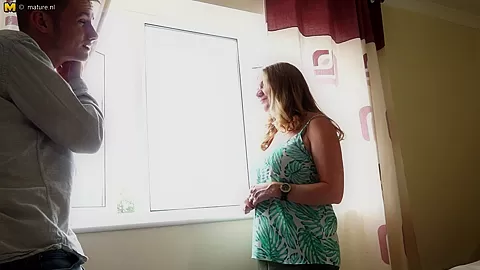 This Horny Big Breasted British Housewife Has Fun With Her Toy Boy - MatureNL