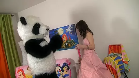 Lovely lass has sex play with a peculiar toy