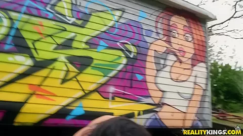 Mi & Sean Lawless in Urban Sexxxploration - StreetBlowJobs