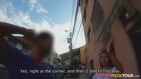 Picking Up A Hot Latina And Fucking Her Face