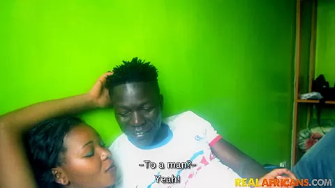 African Girlfriend Loves Big Cock
