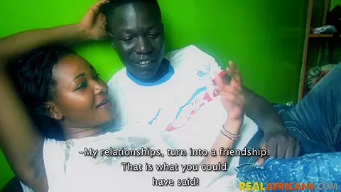 African Girlfriend Loves Big Cock