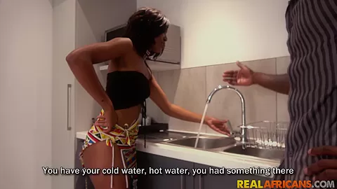 African Amateur Fucks The Repairman