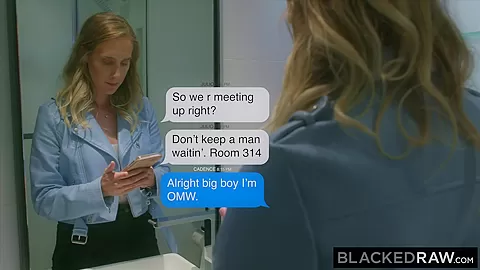 BLACKEDRAW Girlfriend Surprises Her BF By Fucking The Biggest BBC In the WORLD
