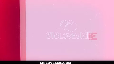 SisLovesMe - Horny Stepsis Teasing Her Huge Ass