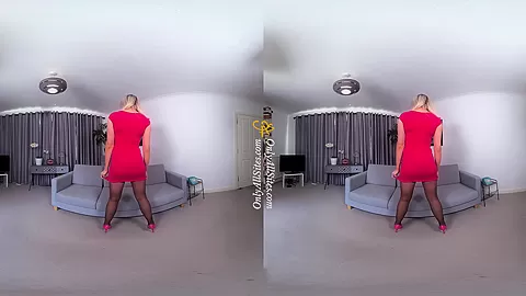 Lydia Jane - Fantastic Legs - Blonde Panties Bra Nylons