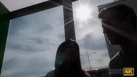 HUNT4K. Dude had nothing against girlfriend's sex with guy for cash