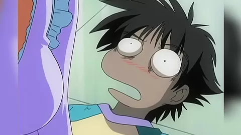 Hentai girl tells shy boy that the only way to prove his love is to make her orgasm : Hentai Uncensored