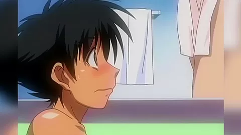 Hentai girl tells shy boy that the only way to prove his love is to make her orgasm : Hentai Uncensored