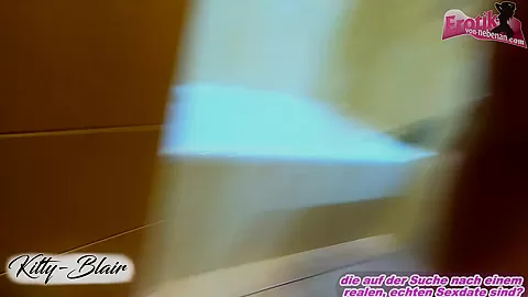 GERMAN teen 18+ HOMEMADE PISS ON COCK AND CUM ON FEET BITCH