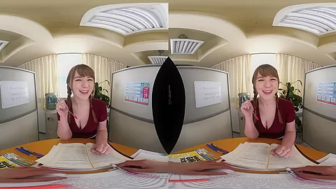 June Lovejoy: The Foreign Teacher Going to a Love Hotel after her Lesson - Sexy English Tutor Japanese VR