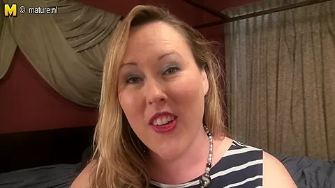 Big Breasted American Bbw Getting Ready To Be Kinky - MatureNL