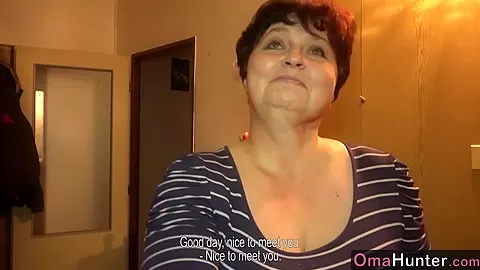 OMAHUNTER Mature Got Seduced And Fucked By Couple Of Lovers