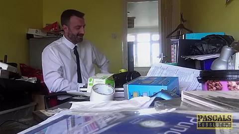 Hardfucked subslut disciplined by Pascals fat cock