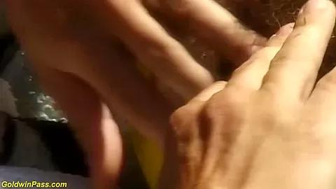 hairy ass stretched in public