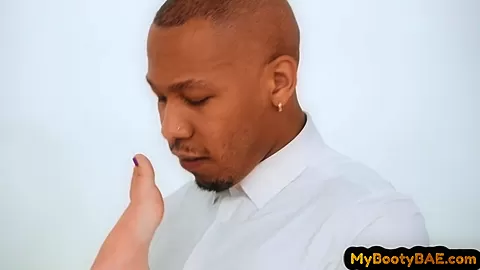 IR latex gloves GF enjoys footfetish sex with BWC BF