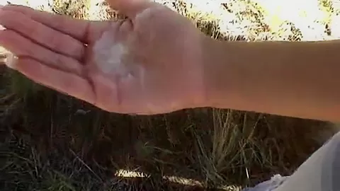 Misty Blowjob Closeup outdoor