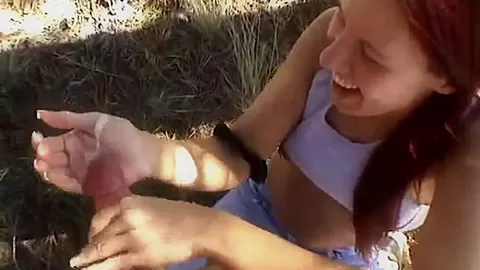 Misty Blowjob Closeup outdoor
