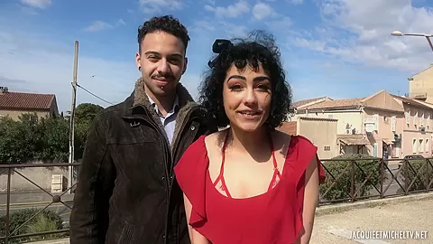 French couple, Azylis and Aaron, do it hard