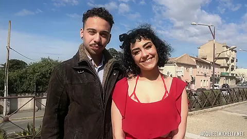 French couple, Azylis and Aaron, do it hard