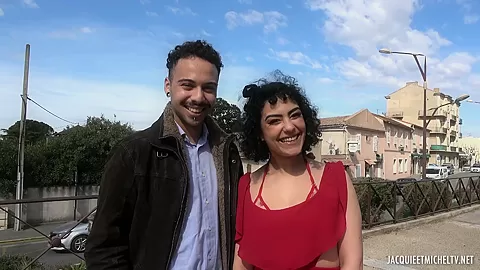 French couple, Azylis and Aaron, do it hard