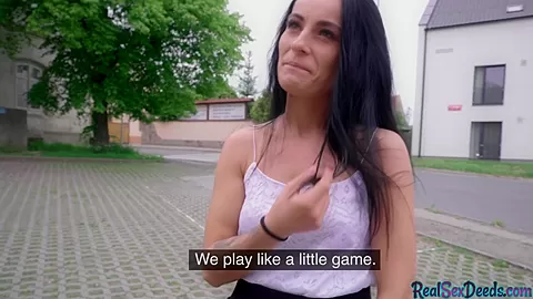 Cheap amateur slut POV public fucked outdoor 4 cash