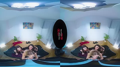 VRP Sorority Hazing - Horny Teen MFFF Foursome - SexLikeReal