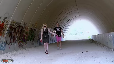 Busty Romanian Ivana Rosano Outdoor Fucking