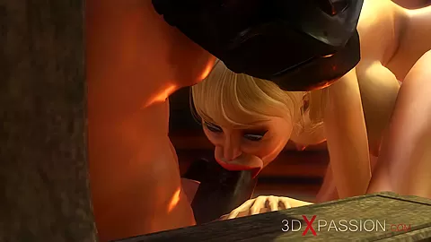 Rough anal sex in the dungeon with a hot sexy college girl blonde