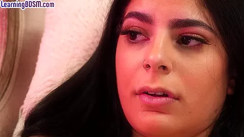 Obedient 21yo slut fucked in bondage pose after deepthroat