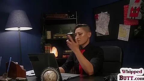 Lesbian dominas strapon fuck Christmas submissive MILF