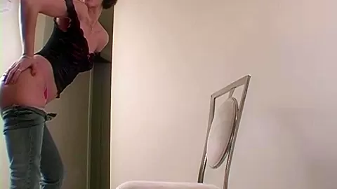 Sweet Brunette So Sexy with pink thong Photoshoot