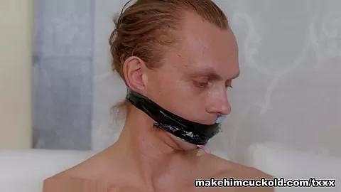 Yan & Jeff & Efina in Depraved Cuckold Surprise - MakeHimCuckold