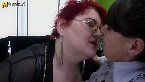 Four Old And Young Lesbians Making The Party Go Wet - MatureNL