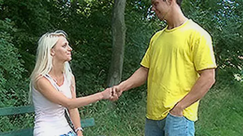 Treza & David in Blonde Sexy Fucked After Breakup - CasualTeenSex