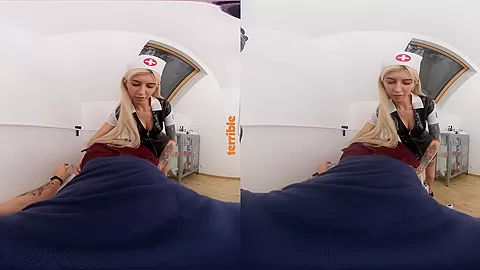 Dark Fetish Nurse Rides a Cock