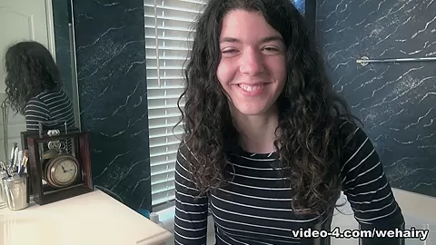 Silki Smith introduces herself in her bathroom