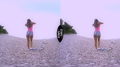 Life's A Beach #2 - Beautiful Amateur Striptease