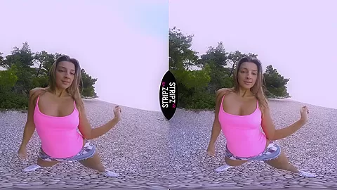 Life's A Beach #2 - Beautiful Amateur Striptease