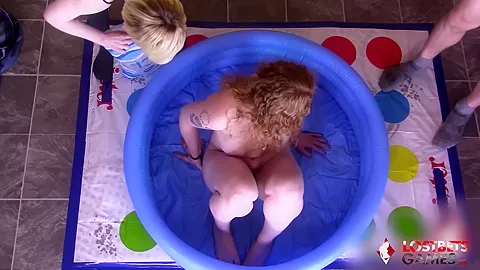 Strip Twister with Dante, Pearl and Ruby Ends in Pure Hotness