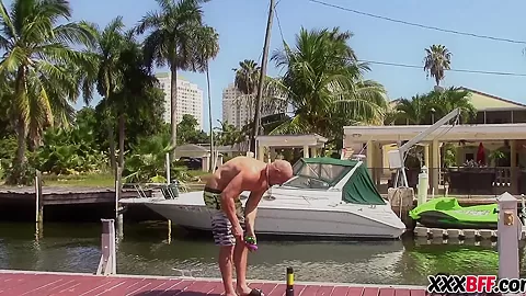 Independence day outdoor fucking
