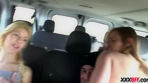 teen 18+ friends get fucked at their road trip
