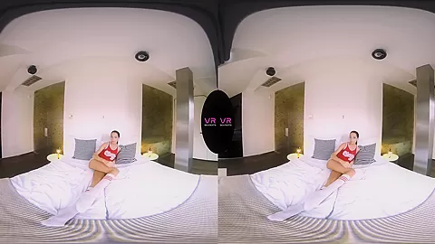 Sport Girl On The Bed